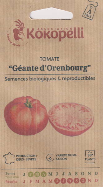Tomate "Géante d’Orenbourg"